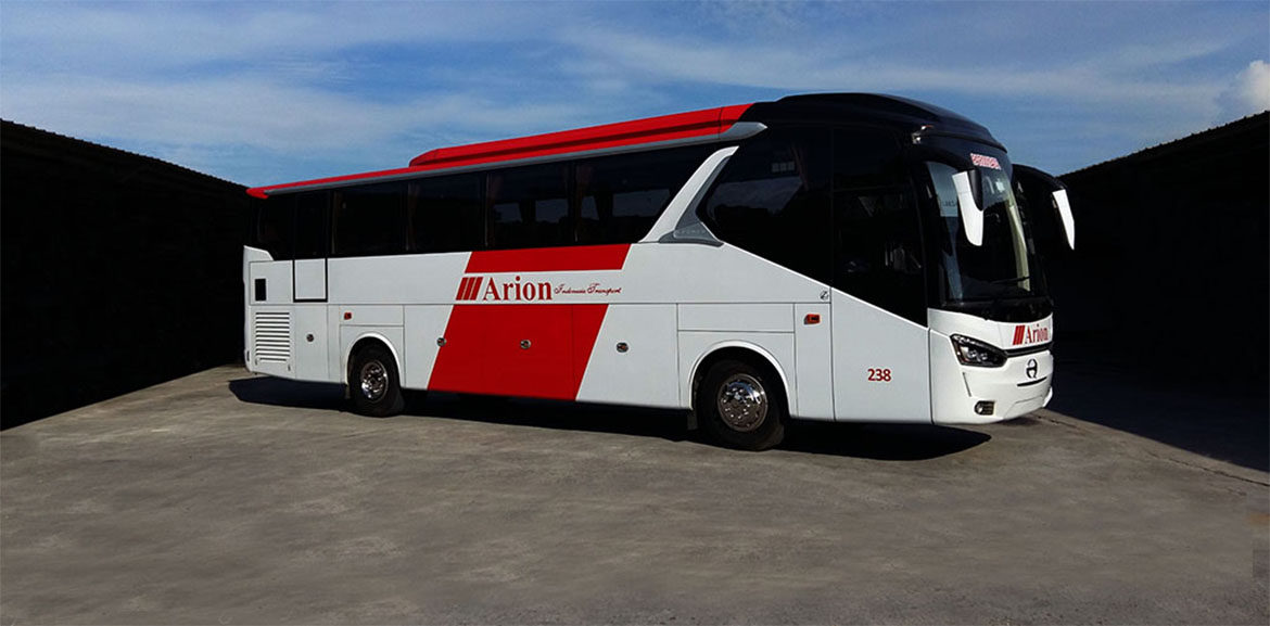Arion Transport - Mengenal Tipe dan Jenis Bus Pariwisata dari Berbagai Otobus di Indonesia